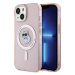 Kryt Karl Lagerfeld KLHMP15SHFCCNOP iPhone 15 6.1" pink hardcase IML Choupette MagSafe (KLHMP15S
