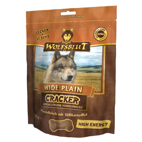 Wolfsblut Cracker Wide Plain High Energy, koňské maso 225 g