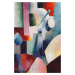 Obrazová reprodukce Abstract Composition - (Vintage Colourful Forms) - August Macke, (26.7 x 40 