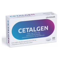 CETALGEN 500 mg / 200 mg 20 potahovaných tablet