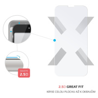 Ochranné tvrzené sklo FIXED pro Motorola Moto E32, čirá