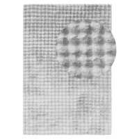 Světle šedý pratelný koberec 200x290 cm Bubble Grey – Mila Home