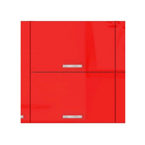 Horní kuchyňská skříňka Rose 60GU, 60 cm, červený lesk Asko