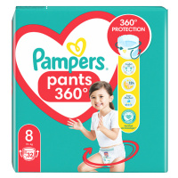 Pampers Pants Plenkové Kalhotky Velikost 8, 32 Kusů, 19kg+