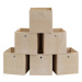 Set stohovatelných boxů RFB006K03 (6 ks)