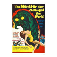 Ilustrace Monster That Challenged The World, 26.7 × 40 cm