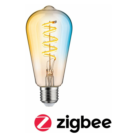 PAULMANN Filament 230V Smart Home Zigbee 3.0 LED žárovka ST64 E27 7,5W měnitelná bílá stmívateln