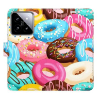 iSaprio flip pouzdro Donuts Pattern 02 pro Xiaomi 14