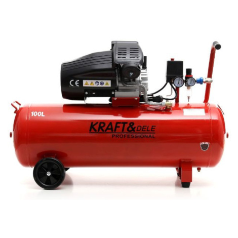 Kraft&Dele Olejový kompresor 100l, 3kW KD1480 KD1480