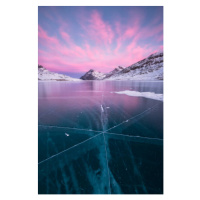 Fotografie Frozen Lake Bianco, Bernina Pass, Switzerland, Roberto Moiola / Sysaworld, 26.7 × 40 