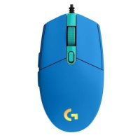 Logitech G203 LIGHTSYNC myš modrá