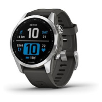 Garmin Fenix 7S Silver/Graphite Band