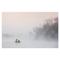 Fotografie Foggy morning, Mountain Cloud, 40x26.7 cm