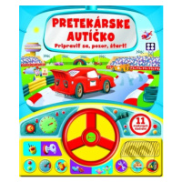 Pretekárske autíčko - Pripraviť sa, pozor, štart! (11 zvukových tlačidiel) - kniha z kategorie P