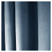 Dekorační velvet závěs s řasící páskou AURELIE 145x250 cm, pastelová modrá (cena za 1 kus) MyBes