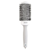 OLIVIA GARDEN Expert Shine Wavy Bristles White&Grey 45 mm