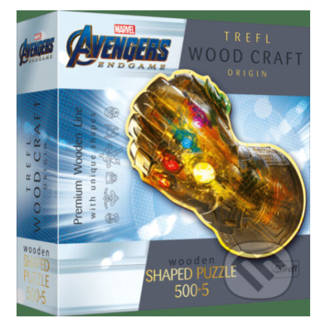 Avengers Rukavica nekonečna (Drevené puzzle) - puzzle z kategorie 300 a víc dílků Trefl