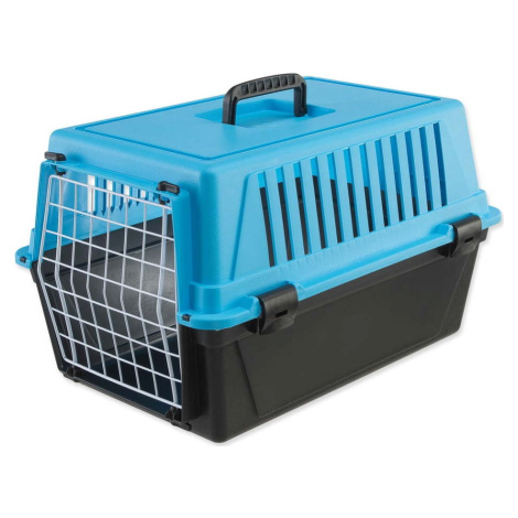 Černá/světle modrá přepravka pro domácího mazlíčka 32x48 cm Ferplast Atlas 10 – Plaček Pet Produ