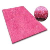 Dywany Lusczow Kusový koberec SHAGGY Izebelie 5cm růžový