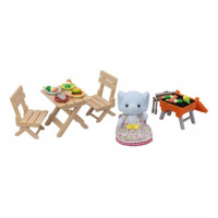 Sylvanian family BBQ sada na piknik se slonem