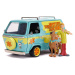 Autíčko Scooby-Doo Mystery Van Jada kovové s otevíracími dveřmi a 2 figurkami délka 16 cm 1:24