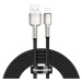 Kabel USB-Lightning Baseus Cafule, 2,4 A, 2 m (černý)