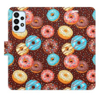 iSaprio flip pouzdro Donuts Pattern pro Samsung Galaxy A23 / A23 5G