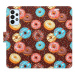 iSaprio flip pouzdro Donuts Pattern pro Samsung Galaxy A23 / A23 5G