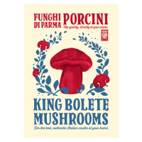 Ilustrace Porcini kitchen print, Dionisis Gemos, 30 × 40 cm