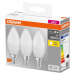 Osram LED žárovka, 3 kusy (Led svíčka 40 E14)