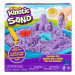 Kinetic Sand písečný zámek s podložkou fialový