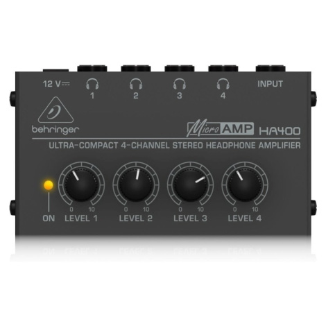 Behringer HA 400 MICROAMP Sluchátkový zesilovač