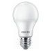 LED žárovka E27 Philips A60 10W (75W) teplá bílá (2700K)