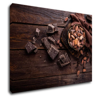 Impresi Obraz Zátiší s čokoládou - 70 x 50 cm