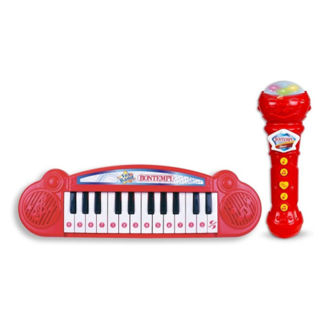 BONTEMPI - Dětské klávesy s mikrofonem