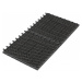 WPC zámková dlaždice prkno (tmavě šedá) 23 x 300 x 300 mm 23 × 300 × 300 mm