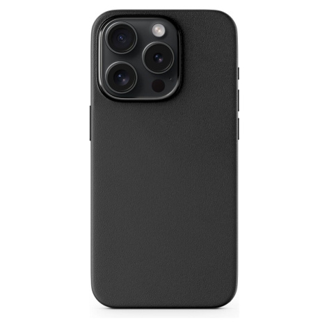 Epico Mag+ Leather Case iPhone 15 Pro Max - černá Černá