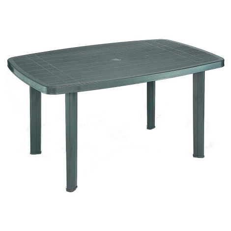 Plastový stůl FARO, zelený BAUMAX