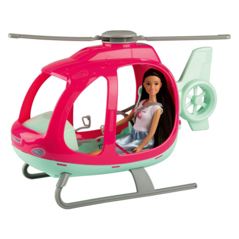 Playtive Fashion Doll panenka s autem / vrtulníke (vrtulník)