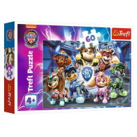 Trefl puzzle 60 dílků - Tlapková patrola: Dobrodružství městských hrdinů Paw Patrol