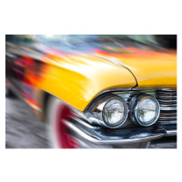 Ilustrace Oldtimer headlights, GoodLifeStudio, 40 × 26.7 cm