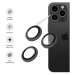 Ochranná skla čoček fotoaparátů FIXED Camera Glass pro Apple iPhone 11/12/12 mini, space grey