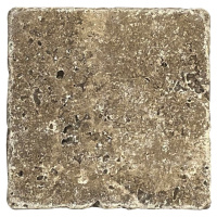 Obklad Mosavit Travertino noce 10x10 cm mat TRAVERTINONO