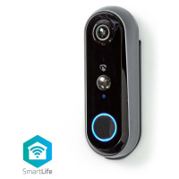 Nedis SmartLife dveřní video telefon, Wi-Fi, napájení z baterie, Android™ & iOS, Full HD - WIFIC