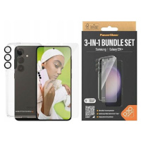 Set PanzerGlass 3v1 pro Galaxy S24 Plus pouzdro case sklo, kryt na fotoaparát