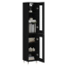 vidaXL Skříň highboard černá 34,5 x 34 x 180 cm kompozitní dřevo