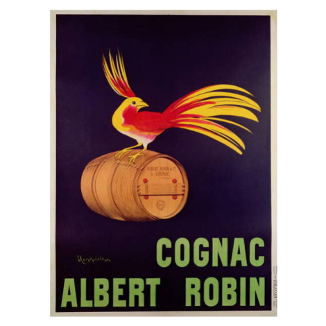 Obrazová reprodukce Poster advertising 'Albert Robin Cognac', Cappiello, Leonetto, 30 × 40 cm