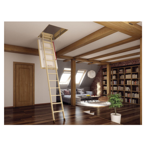 Půdní schody FAKRO LWT Stavební otvor: 70x130 cm, Výška: 280 cm