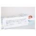 DREAMBABY Zábrana bezpečnostní Maggie na posteli Extra velká 110x50 cm bílá