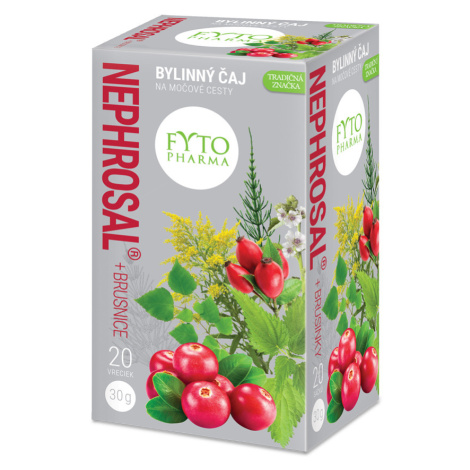 Fytopharma NEPHROSAL + brusinky bylinný čaj na močové cesty 20x1,5 g